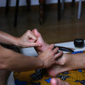 Massage plantaire thai