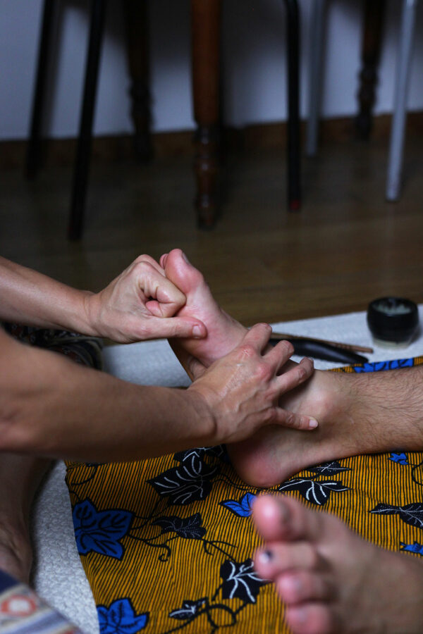 Massage plantaire thai